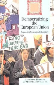 Cover of: Democratizing the European Union: Issues for the Twenty-First Century (Perspectives on Democratization)