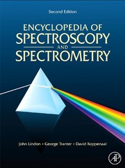 Cover of: Encyclopedia of spectroscopy and spectrometry