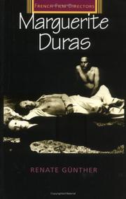 Cover of: Marguerite Duras
