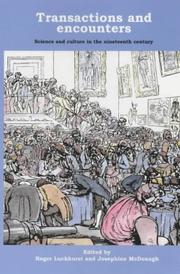 Cover of Transactions and Encounters