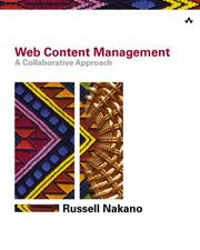 Cover of: Web Content Management: A Collaborative Approach