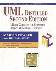 Cover of: UML Distilled by Martin Fowler, Kendall Scott