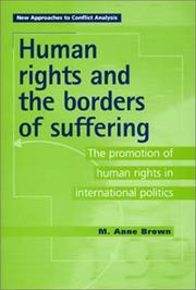 Human Rights and the Borders of Suffering by M. Anne Brown