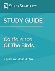 Cover of: Study Guide: Conference of the Birds by Farid Ud-Din Attar