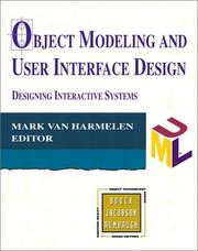 Cover of: Object Modeling and User Interface Design by Stephanie Wilson