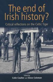 Cover of: The end of Irish history? by edited by Colin Coulter and Steve Coleman.