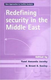 Cover of: Redefining security in the Middle East