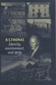 Cover of: R.S. Thomas: Identity, Environment, Deity