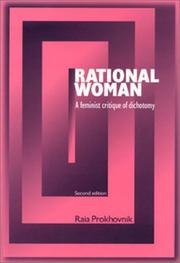 Cover of: Rational woman: a feminist critique of dichotomy