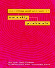 Cover of: Modelling and Analysis of Security Protocols