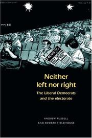 Cover of: Neither left nor right? by Andrew T. Russell