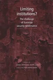 Cover of: Limiting Institutions? by 