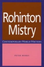 Cover of: Rohinton Mistry by Peter Morey