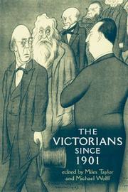 Cover of: The Victorians since 1901 by 