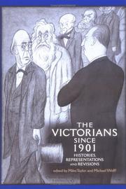 Cover of: The Victorians since 1901: histories, representations, and revisions