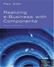 Cover of: Realizing e-business with components