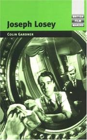 Cover of: Joseph Losey | Colin Gardner