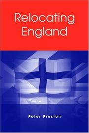 Cover of: Relocating England by P. W. Preston