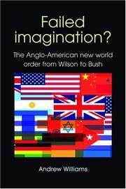 Cover of: Failed Imagination? by Andrew Williams