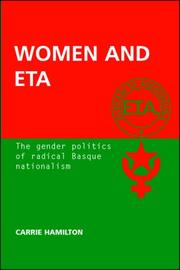 Cover of: Women and ETA: The Gender Politics of Radical Basque Nationalism