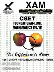 Cover of: Foundation-level mathematics: teacher certification exam