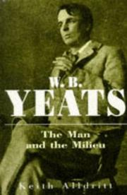 Cover of: W.B. Yeats by Keith Alldritt