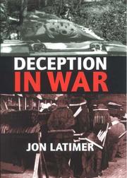 Cover of: DECEPTION IN WAR by JON LATIMER