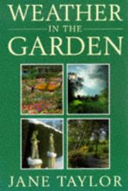 Cover of: Weather in the Garden by Jane Taylor