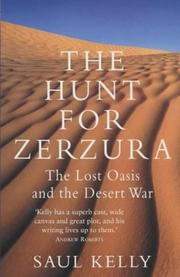 Cover of: The Hunt for Zerzura by Saul Kelly