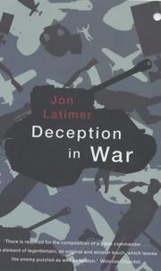 Cover of: Deception in War by Jon Latimer
