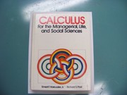 Cover of: Calculus, for the managerial, life, and social sciences