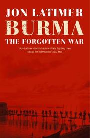 Cover of: Burma by Jon Latimer