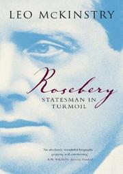 Cover of: Rosebery: Statesman in Turmoil