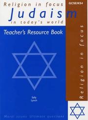Cover of: Judaism in Today's World: Teacher's Resource (Religion in Focus)