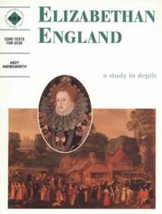Cover of: Elizabethan England: Student's Book (Discovering the Past for GCSE)