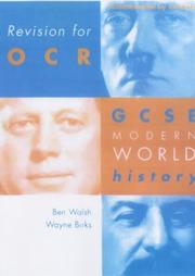 Cover of: Revision for Ocr: Gcse Modern World History (Revision for History)