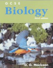 GCSE biology by D. G. Mackean