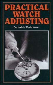 Cover of: Practical Watch Adjusting
