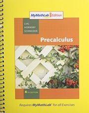 Cover of: Precalculus
