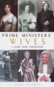 Cover of: Prime ministers' wives--and one husband