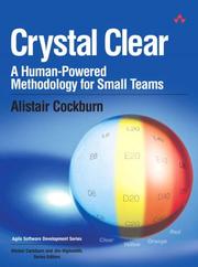 Cover of: Crystal clear by Alistair Cockburn