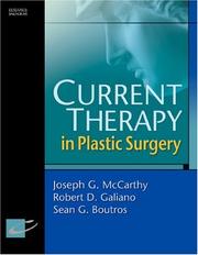 Cover of: Current Therapy in Plastic Surgery