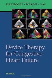 Cover of: Device Therapy for Congestive Heart Failure by Kenneth A. Ellenbogen, Bruce L. Wilkoff, G. Neal Kay