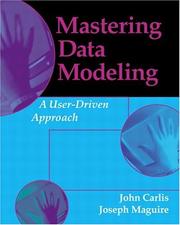 Mastering data modeling by John Vincent Carlis, John Carlis, Joseph Maguire