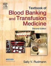 Cover of: Textbook of Blood Banking and Transfusion Medicine