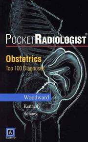Cover of: PocketRadiologist - Obstetrics - Top 100 Diagnoses by Paula Woodward