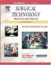 Cover of: Workbook to Accompany Surgical Technology by Joanna Fuller