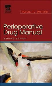 Cover of: Perioperative Drug Manual: CD-ROM PDA Software