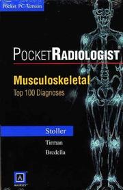 Cover of: PocketRadiologist - Musculoskeletal by David W. Stoller