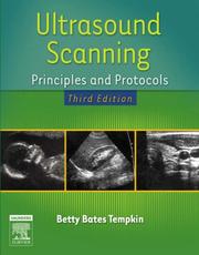 Cover of: Ultrasound Scanning: Principles and Protocols, 3rd Edition